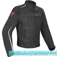 DAINESE HYDRA FLUX D-DRY JACKET - BLACK/WHITE/RED   48